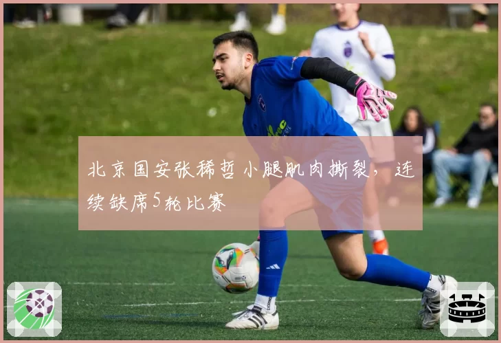 北京国安张稀哲小腿肌肉撕裂，连续缺席5轮比赛