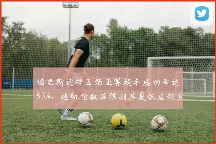 诺里斯连续五场正赛超车成功率达83%，迈凯伦数据预测其夏休后积分可跃居前三